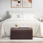Chest with brown plywood latches 79.5x39.5x39.5 cm by , Storage trunks - Ref: Foro24-4010548, Price: 105,89 €, Discount: %