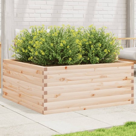 Massive Holzblumenkasten aus Kiefer 110x110x46 cm von , Töpfe und Pflanzgefäße - Ref: Foro24-3282434, Preis: 206,55 €, Rabatt: %