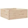 Solid pine wood planter 110x110x46 cm by , Pots and planters - Ref: Foro24-3282434, Price: 203,95 €, Discount: %
