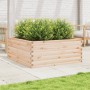 Massive Holzblumenkasten aus Kiefer 110x110x46 cm von , Töpfe und Pflanzgefäße - Ref: Foro24-3282434, Preis: 206,55 €, Rabatt: %