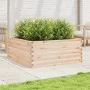 Solid pine wood planter 110x110x46 cm by , Pots and planters - Ref: Foro24-3282434, Price: 203,95 €, Discount: %