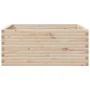 Solid pine wood planter 110x110x46 cm by , Pots and planters - Ref: Foro24-3282434, Price: 203,95 €, Discount: %