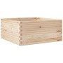 Massive Holzblumenkasten aus Kiefer 100x100x46 cm von , Töpfe und Pflanzgefäße - Ref: Foro24-3282429, Preis: 188,26 €, Rabatt: %