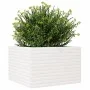 Jardinera madera maciza de pino blanco 70x70x46 cm de , Maceteros y jardineras - Ref: Foro24-3282415, Precio: 161,66 €, Descu...