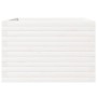 Jardinera madera maciza de pino blanco 70x70x46 cm de , Maceteros y jardineras - Ref: Foro24-3282415, Precio: 164,08 €