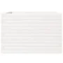 Jardinera madera maciza de pino blanco 70x70x46 cm de , Maceteros y jardineras - Ref: Foro24-3282415, Precio: 161,66 €, Descu...