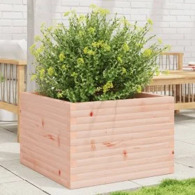 Solid Douglas fir wood planter 70x70x46 cm by , Pots and planters - Ref: Foro24-3282417, Price: 143,00 €, Discount: %