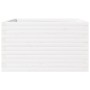 Solid white pine wood planter 80x80x46 cm by , Pots and planters - Ref: Foro24-3282420, Price: 183,40 €, Discount: %