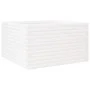 Solid white pine wood planter 80x80x46 cm by , Pots and planters - Ref: Foro24-3282420, Price: 181,08 €, Discount: %
