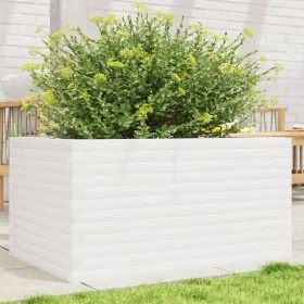 Massive Blumenkasten aus weißer Kiefer 90x60x46 cm von , Töpfe und Pflanzgefäße - Ref: Foro24-3282455, Preis: 174,35 €, Rabat...