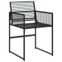 13-piece black synthetic rattan garden dining set by , Garden sets - Ref: Foro24-3295045, Price: 674,20 €, Discount: %