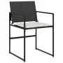 Garden furniture set 17 pieces with black synthetic rattan cushions by , Garden sets - Ref: Foro24-3295072, Price: 918,73 €, ...