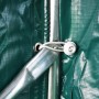 Grünes PVC-Lagergaragenzelt 2,4 x 3,6 m von vidaXL, Zelte und Pavillons - Ref: Foro24-3056432, Preis: 568,35 €, Rabatt: %