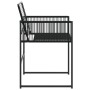 Gartenstühle 4 Stück Kunststoff-Rattan Schwarz von , Gartenstühle - Ref: Foro24-4008578, Preis: 175,20 €, Rabatt: %