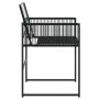 Sillas de jardín 4 unidades ratán sintético negro de , Sillas de jardín - Ref: Foro24-4008578, Precio: 128,09 €, Descuento: %