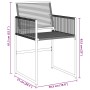Gartenstühle 4 Stück Kunststoff-Rattan Schwarz von , Gartenstühle - Ref: Foro24-4008578, Preis: 175,20 €, Rabatt: %