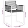 Sillas de jardín 4 unidades ratán sintético negro de , Sillas de jardín - Ref: Foro24-4008578, Precio: 128,09 €, Descuento: %