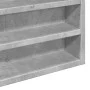 Engineered wood display case in concrete gray, 100x8.5x58 cm by , Shelves and shelves - Ref: Foro24-847943, Price: 46,88 €, D...