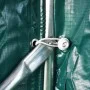 Green PVC storage garage tent 2.4x2.4 m by vidaXL, Tents and gazebos - Ref: Foro24-3056431, Price: 460,05 €, Discount: %