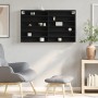 Vitrina de madera de ingeniería negra 100x8,5x58 cm de , Estantes y estanterías - Ref: Foro24-847941, Precio: 51,50 €