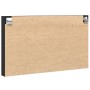 Vitrina de madera de ingeniería negra 100x8,5x58 cm de , Estantes y estanterías - Ref: Foro24-847941, Precio: 51,50 €