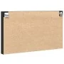 Vitrina de madera de ingeniería negra 100x8,5x58 cm de , Estantes y estanterías - Ref: Foro24-847941, Precio: 48,94 €, Descue...