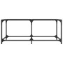 Mesa de centro superficie de vidrio acero 98,5x50x40 cm de , Mesas de centro - Ref: Foro24-845978, Precio: 44,13 €