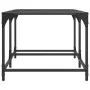 Glass and steel coffee table, 98.5x50x40 cm by , Coffee table - Ref: Foro24-845978, Price: 43,54 €, Discount: %