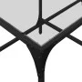 Glass and steel coffee table, 98.5x50x40 cm by , Coffee table - Ref: Foro24-845978, Price: 43,54 €, Discount: %