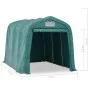 Carpa garaje de almacenamiento PVC verde 2,4x3,6 m de vidaXL, Carpas y cenadores - Ref: Foro24-3056432, Precio: 557,77 €, Des...