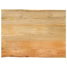 Solid mango wood natural edge table top 70x60x2.5 cm by , Table tops - Ref: Foro24-370715, Price: 54,66 €, Discount: %