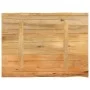 Solid mango wood natural edge table top 70x60x2.5 cm by , Table tops - Ref: Foro24-370715, Price: 54,66 €, Discount: %