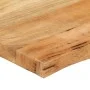 Solid mango wood natural edge table top 70x60x2.5 cm by , Table tops - Ref: Foro24-370715, Price: 54,66 €, Discount: %