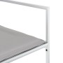 Gartenspeiseset 11-teilig mit weißen Textilene-Kissen. von , Gartensets - Ref: Foro24-3295091, Preis: 690,26 €, Rabatt: %