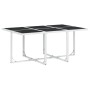 Gartenspeiseset 11-teilig mit weißen Textilene-Kissen. von , Gartensets - Ref: Foro24-3295109, Preis: 547,46 €, Rabatt: %