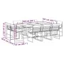 Gartenspeiseset 11-teilig mit weißen Textilene-Kissen. von , Gartensets - Ref: Foro24-3295109, Preis: 537,11 €, Rabatt: %