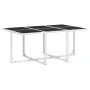 Gartenspeiseset 11-teilig mit weißen Textilene-Kissen. von , Gartensets - Ref: Foro24-3295114, Preis: 462,69 €, Rabatt: %