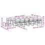 Garden dining set, 17 pieces, with white textilene cushions. by , Garden sets - Ref: Foro24-3295102, Price: 889,46 €, Discoun...