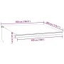 Manuelle ausfahrbare Markise mit LED-Lichtern in Bordeauxrot, 500x300 cm. von , Markisen - Ref: Foro24-3310195, Preis: 418,50...