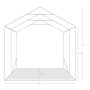 Carpa garaje de almacenamiento PVC verde 1,6x2,4 m de vidaXL, Carpas y cenadores - Ref: Foro24-3056430, Precio: 327,44 €, Des...