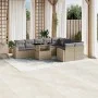 Garden sofa set with beige cushions, 10 pieces, synthetic rattan by , Garden sets - Ref: Foro24-3267499, Price: 651,27 €, Dis...