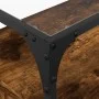 TV stand made of smoked oak glass and wood, measuring 80x35x51 cm. by , TV Furniture - Ref: Foro24-846061, Price: 66,11 €, Di...