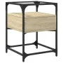 Bedside tables 2 units engineered wood Sonoma oak 40x40x55 cm by , Nightstands - Ref: Foro24-846077, Price: 79,92 €, Discount: %