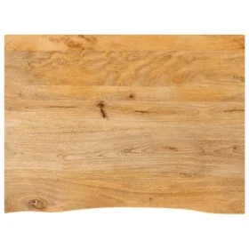 Solid mango wood natural edge table top 90x60x2.5 cm by , Table tops - Ref: Foro24-370453, Price: 71,66 €, Discount: %