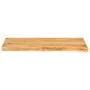 Solid mango wood natural edge table top 80x20x3.8 cm by , Table tops - Ref: Foro24-370466, Price: 30,75 €, Discount: %