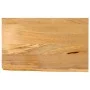 Solid mango wood natural edge table top 60x20x3.8 cm by , Table tops - Ref: Foro24-370464, Price: 25,18 €, Discount: %