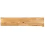 Solid mango wood natural edge table top 160x20x3.8 cm by , Table tops - Ref: Foro24-370472, Price: 63,84 €, Discount: %