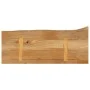 Solid mango wood natural edge table top 90x30x3.8 cm by , Table tops - Ref: Foro24-370479, Price: 49,99 €, Discount: %
