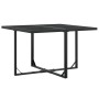 Gartenspeiseset, 9-teilig, in Schwarz mit Textilene-Gewebe. von , Gartensets - Ref: Foro24-3295128, Preis: 325,71 €, Rabatt: %
