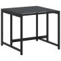 Gartenspeiseset, 9-teilig, in Schwarz mit Textilene-Gewebe. von , Gartensets - Ref: Foro24-3295128, Preis: 325,71 €, Rabatt: %